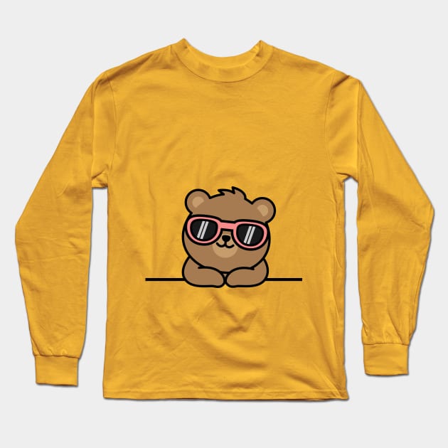 Little bear Long Sleeve T-Shirt by Abu Muorad